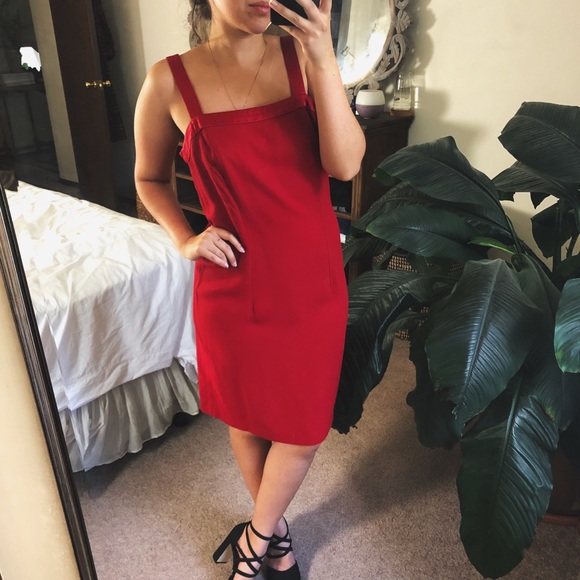 Vintage Dresses & Skirts - ❢ VINTAGE/ cherry red dress